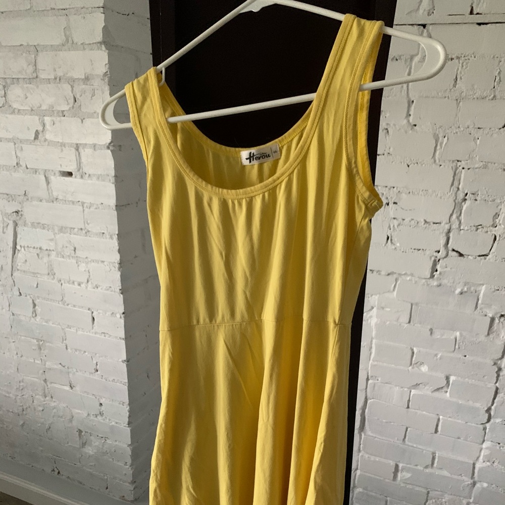 Yellow Beach Cover Up/Dress